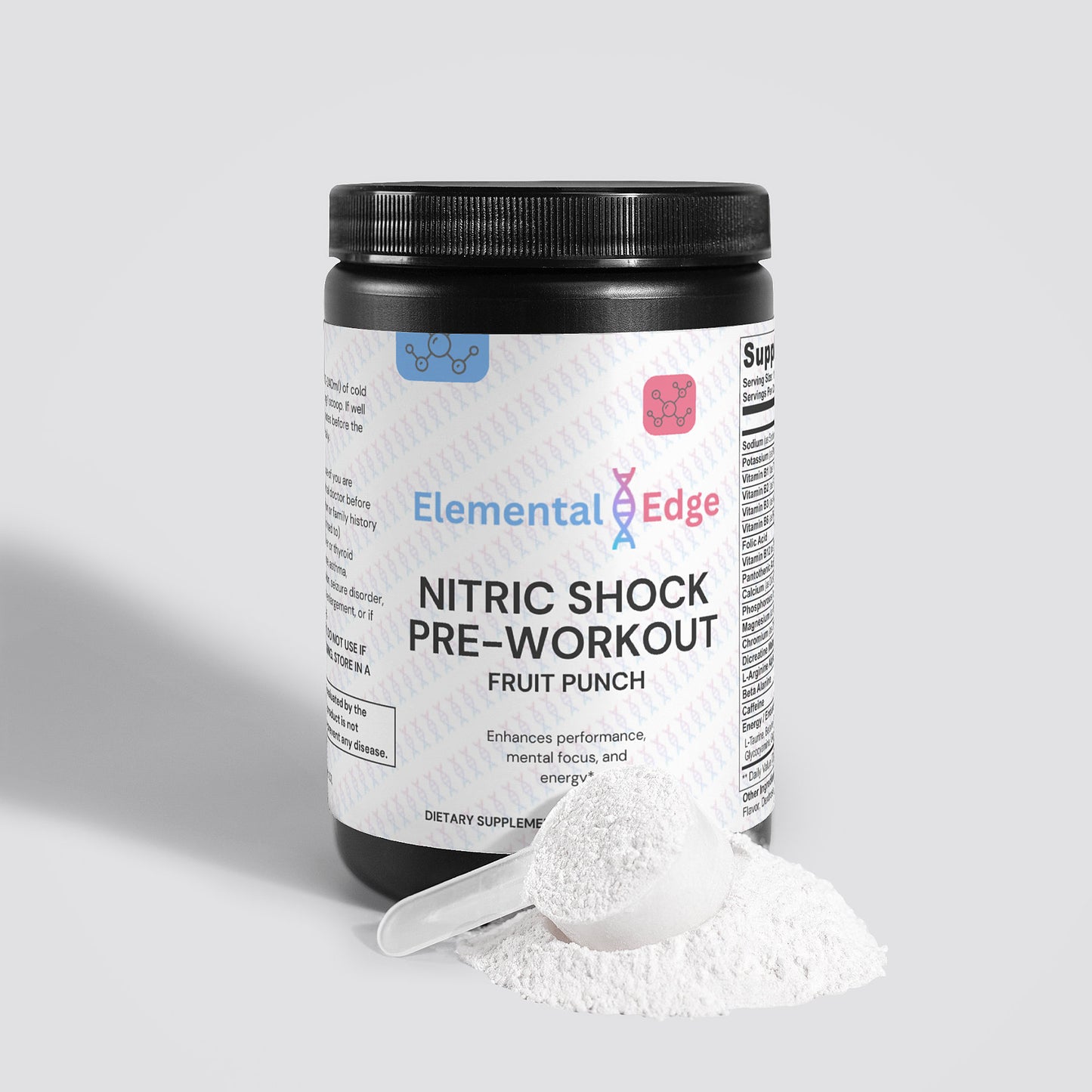 Elemental Edge Nitric Shock Pre-Workout – Unleash Unstoppable Energy