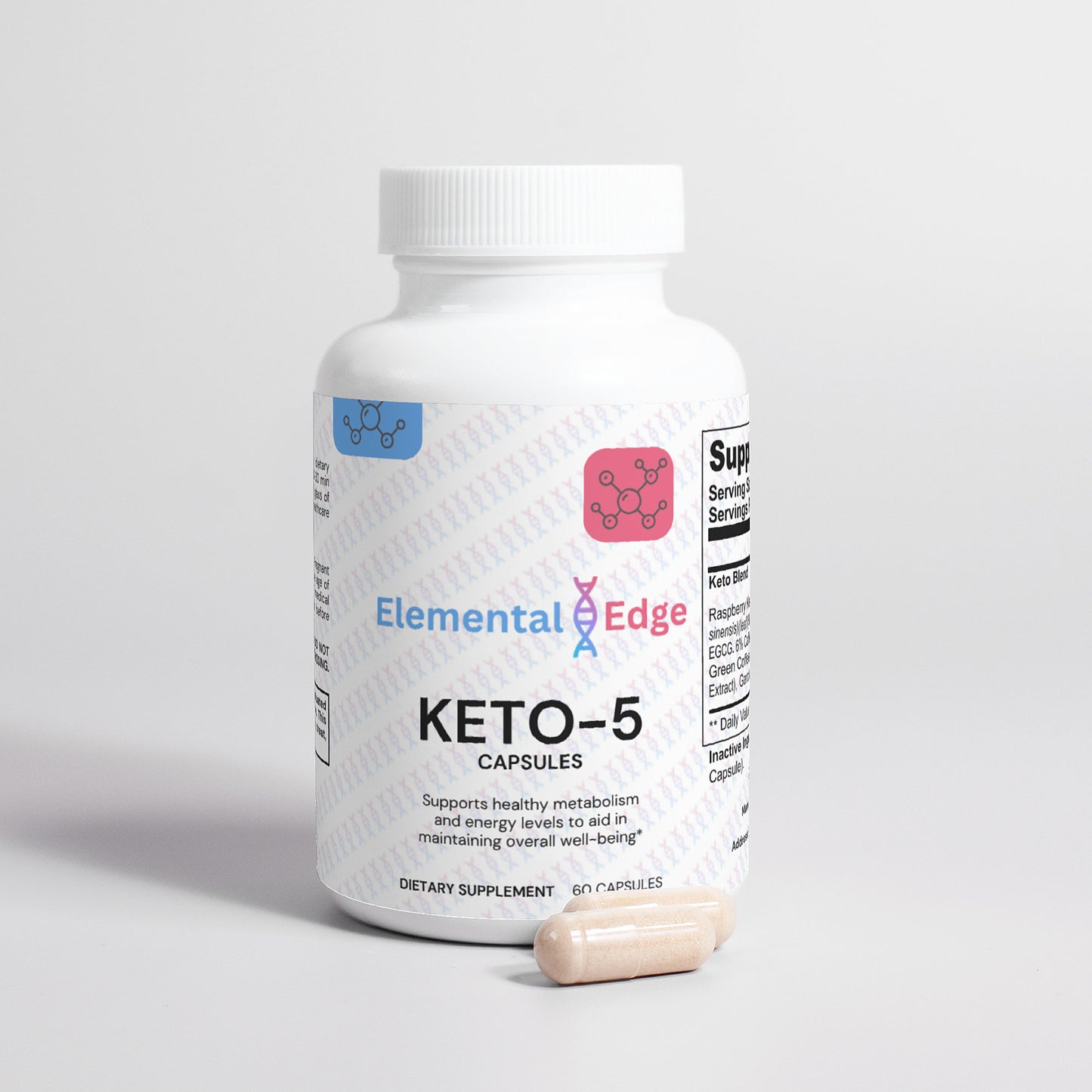 Elemental Edge Keto-5 – Burn Fat, Boost Energy & Enter Ketosis Faster