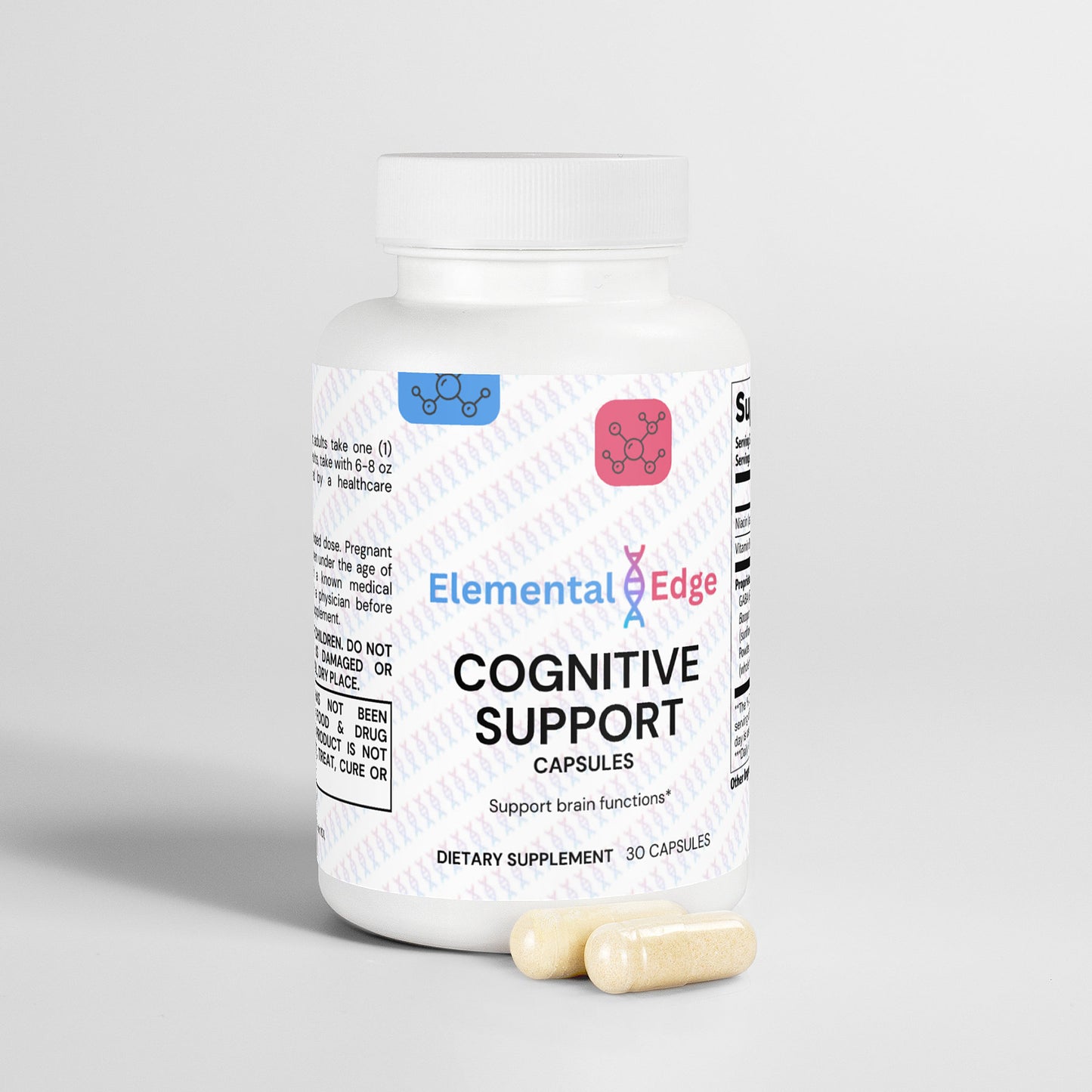 Elemental Edge Cognitive Support – Sharpen Focus, Enhance Memory, Elevate Performance