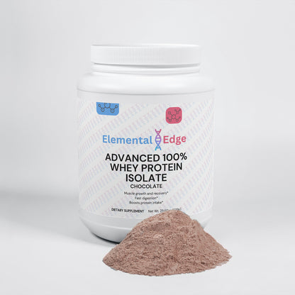 Elemental Edge Advanced 100% Whey Protein Isolate – Rich, Decadent Chocolate for Maximum Performance