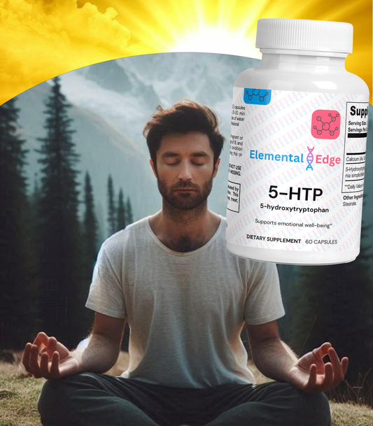 Elemental Edge 5-HTP – Elevate Your Mood, Relax Your Mind, Sleep Better