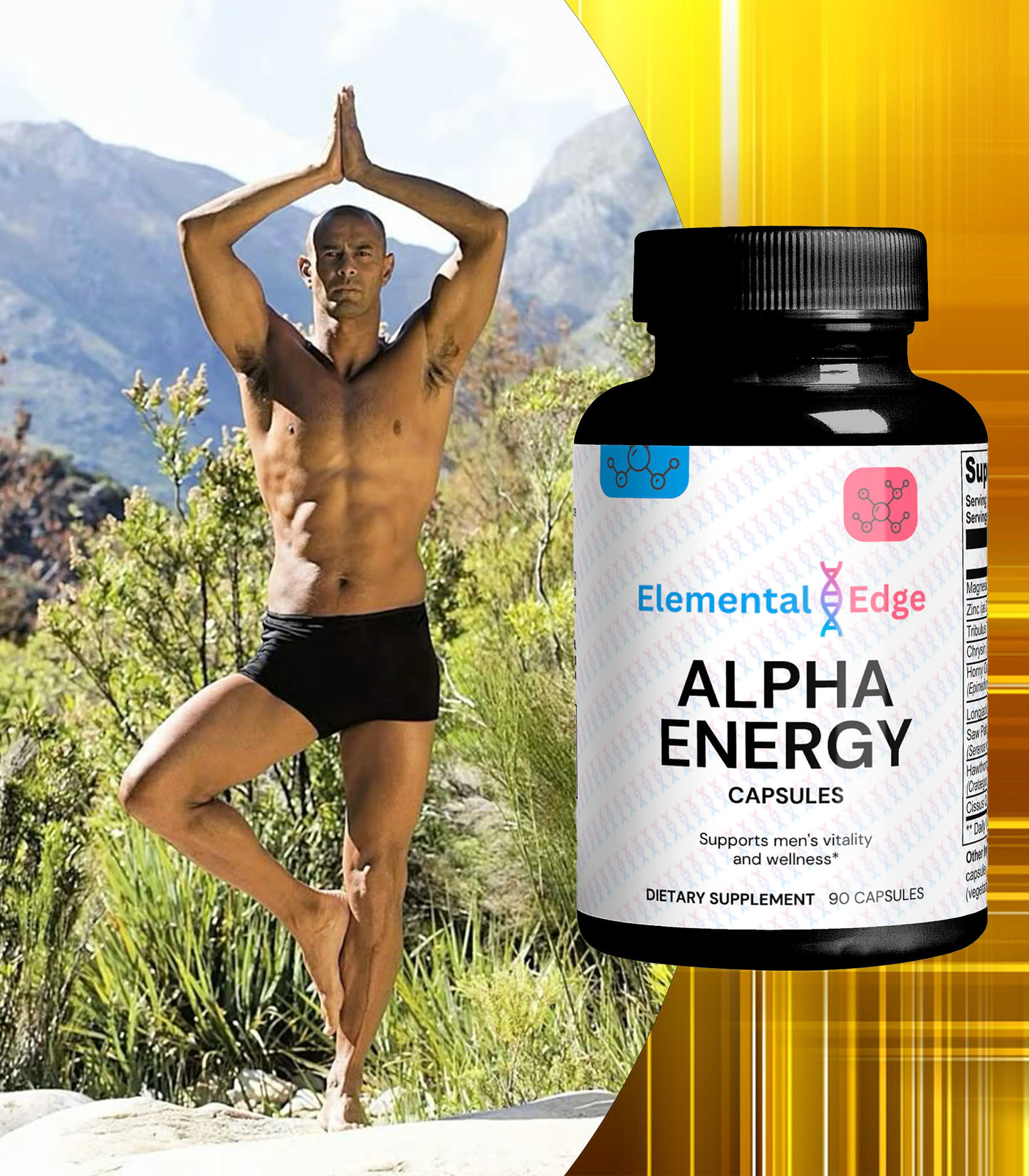 Elemental Edge Alpha Energy – Power, Strength, Vitality