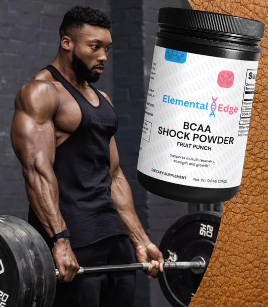 Elemental Edge BCAA Shock Powder – Build, Recover, Dominate