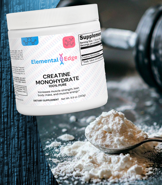 Elemental Edge Creatine Monohydrate – Power, Strength, Endurance