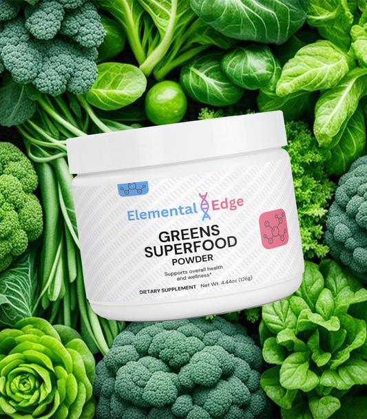 Elemental Edge Greens Superfood – Daily Nutrition, Pure Energy, Total Wellness