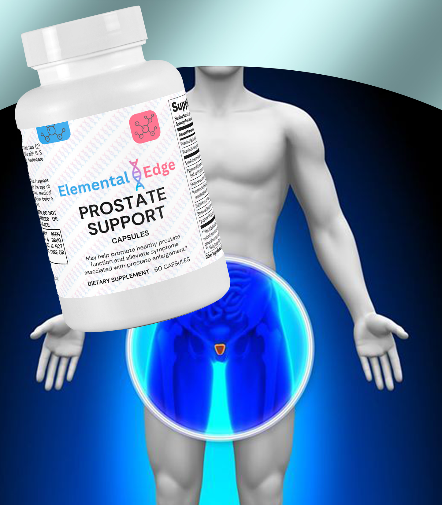 Elemental Edge Prostate Support – Protect, Strengthen, and Thrive