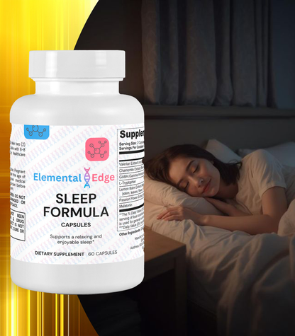 Elemental Edge Sleep Formula – Deep, Restful Sleep Starts Here